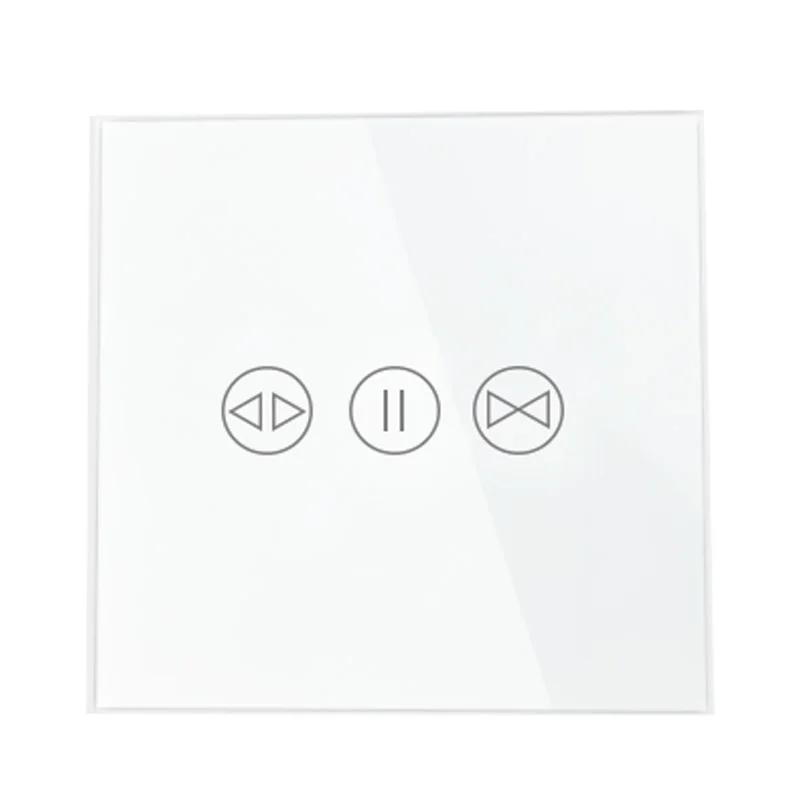 Tuya Smart WiFi Curtain Switch Touch Wall Switch for Roller Shutter Electric Window Motor Voice Control Alexa Google Home Alice