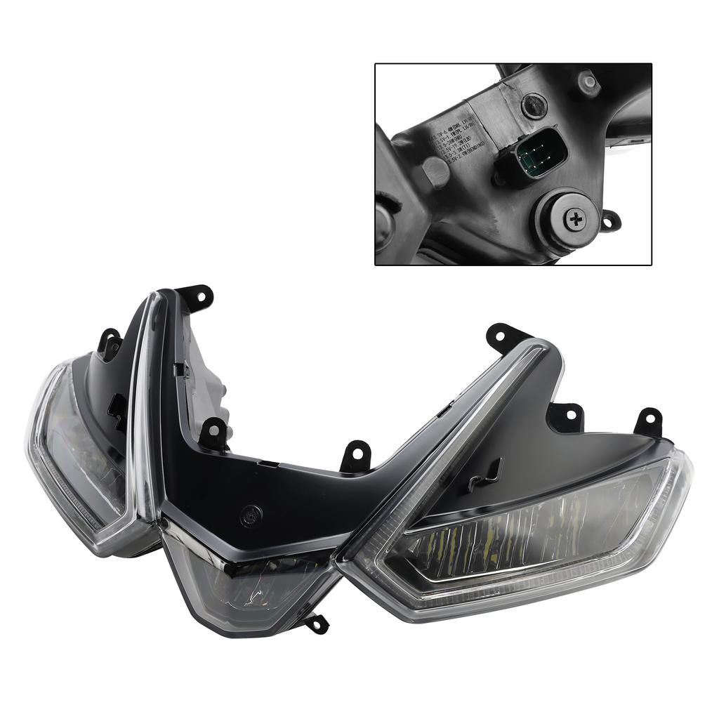 Front Headlight Grille Headlamp Led Protector For Aprilia Rs660 20-24 Rsv4