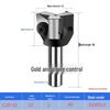 Triangular Right-Angle Face Milling Cutter, Interchangeable Head, Morse 3# 4# Straight/R8 Shank, 90° Triangular Insert.