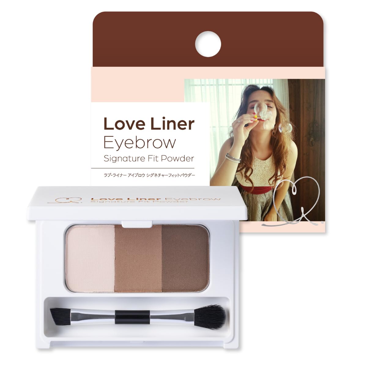 LoveLiner Signature Fit Powder Eyebrow (Marron Brown)