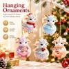 5Pcs Layered Sequin Style Goat Pendant Animal Hanging Decoration  Kids Gift