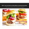 3-Pack Manual Non-stick Hamburger Patty Press