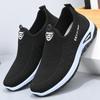 Fashion Men's Outdoor Casual Sneakers Slip-on Breathable Mesh Comfort Lightweight and Easy To Wear Walkout Shoes Tenis Masculino Male