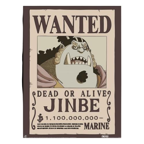 One Piece Poster incorniciato Jinbei desiderato