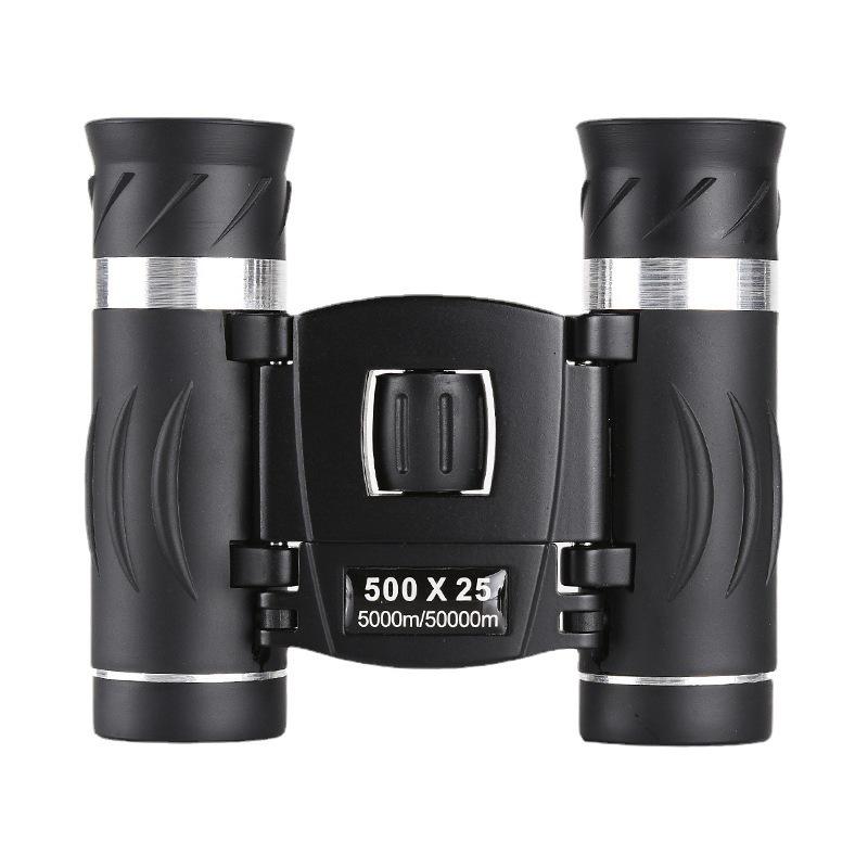 HD 500X25 High Magnification Portable Mini Binoculars for Outdoor Photography