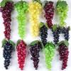 Set of 5 High Quality Artificial Grape Bunches Faux Fruit Decoration for Window Shop Display Event Styling