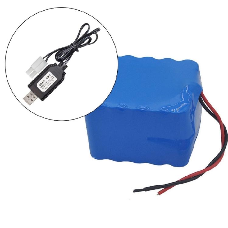 Pair Of 7.2V USB Charging Cable for JST/SM2.0 2P Plug for NiMH and NiCd Battery Powereds Toys