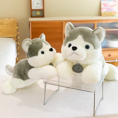 Cute Party Husky Doll Plush Toy Girl Bed Sleeping Doll Night Market Stall Doll