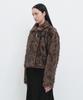 Yunse Fowl Fur Jacket (Brown)