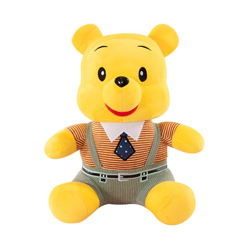 30cm Knuffel Winnie de Poeh Pluche Speelgoed Cartoon Anime Pop Grijpkraan Pop Cadeau voor Verjaardag Vriendin