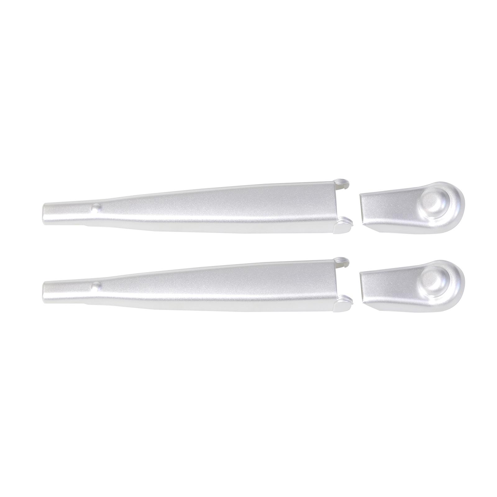 

4 шт. Декоративная крышка стеклоочистителя для лобового стекла автомобиля Suzuki Jimny 2019-2024, сменные аксессуары JMN00118 JMN00076 JMN00068 серебряный