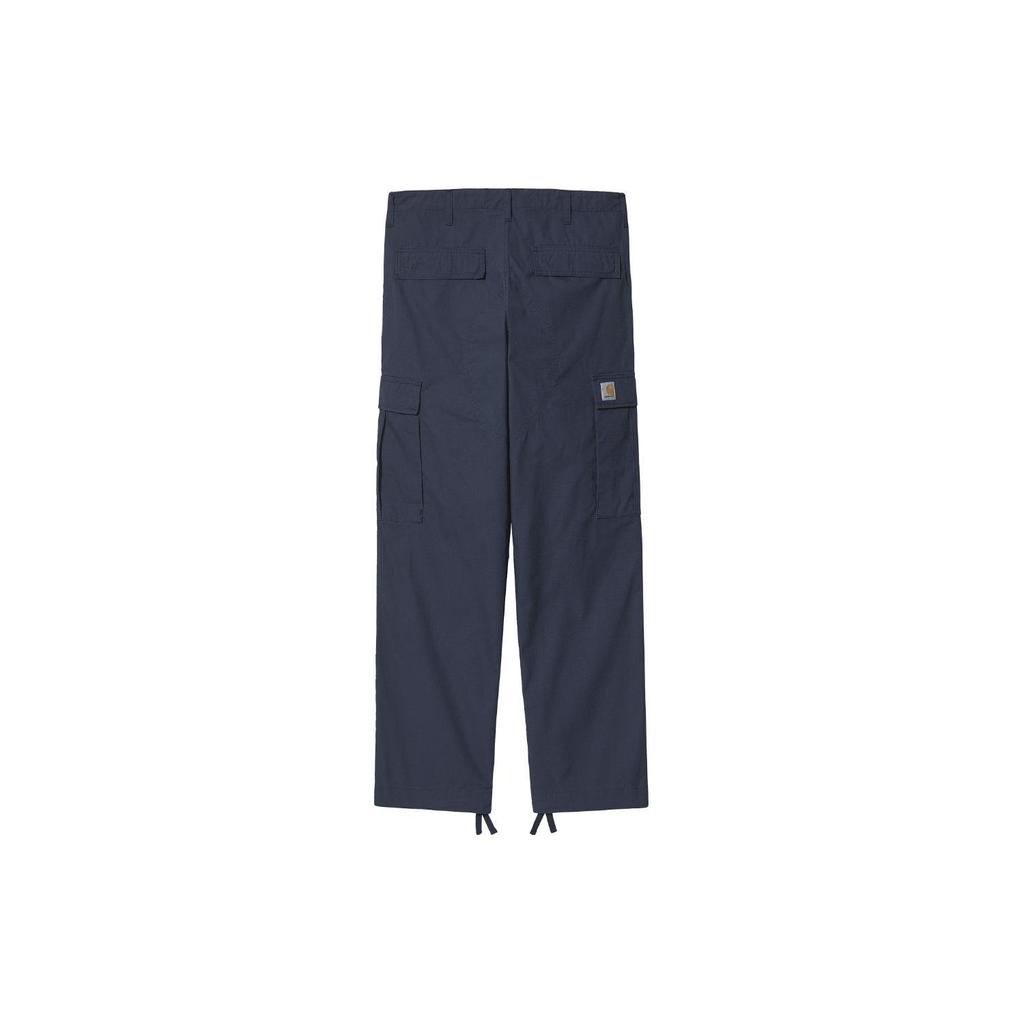 Carhartt WIP Logo Patch Straight Leg Pants I032467-01-02