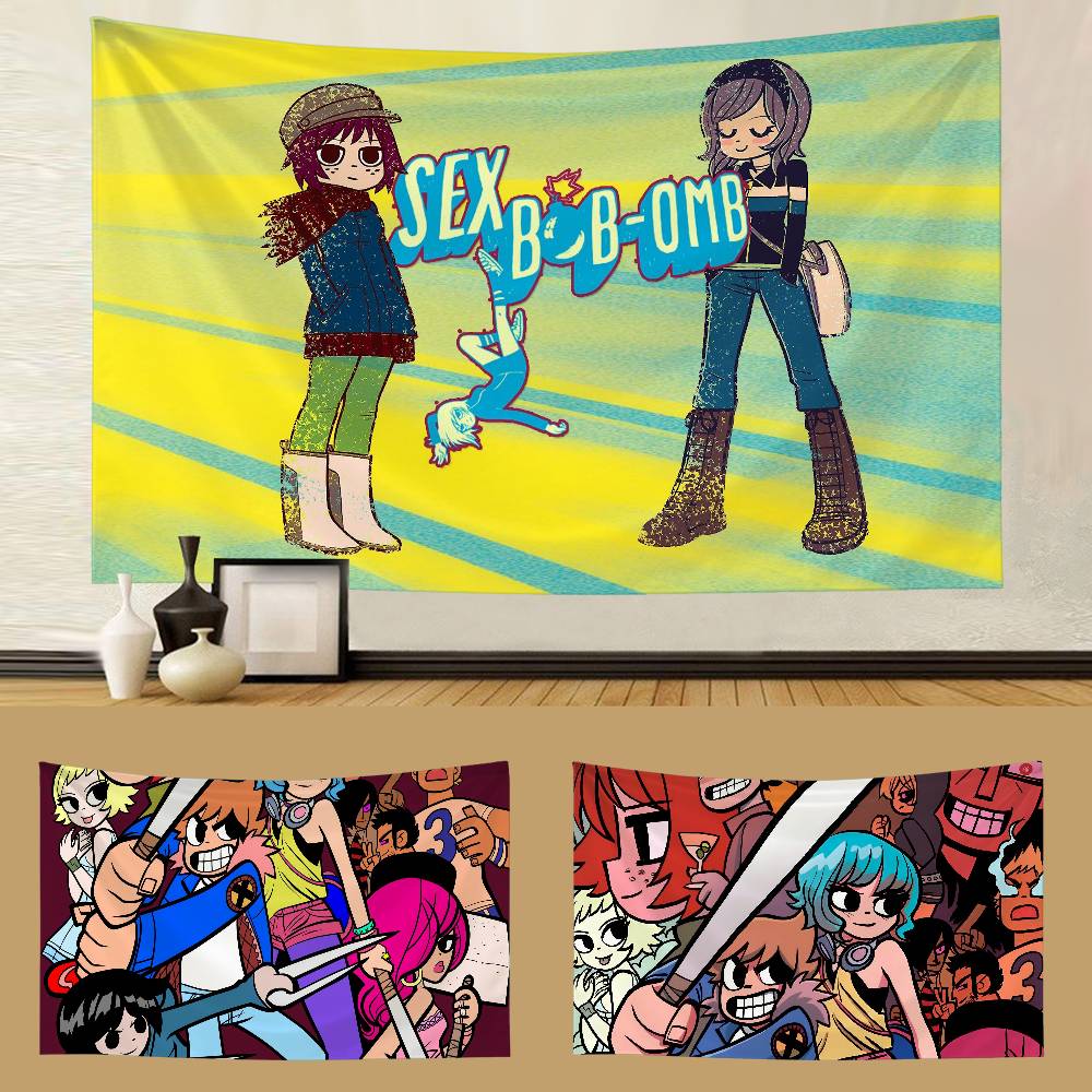 Bryan Lee OMalley Tapestry Customizable Tapestries Of Various Styleswall Hangings Celebrity Photo Printingwall Hangings