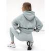 Dámské mikiny Černá s kapucí Pulovr Velký potisk písmen Volný střih Nové Pohodlné Ležérní Streetwear Minimalistický styl Denní nošení