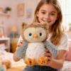 Peluche Elettrico per Bambini, Bambola Parlante, Bambino Impara a Gattonare, Gioco Interattivo di Conforto Nascondino