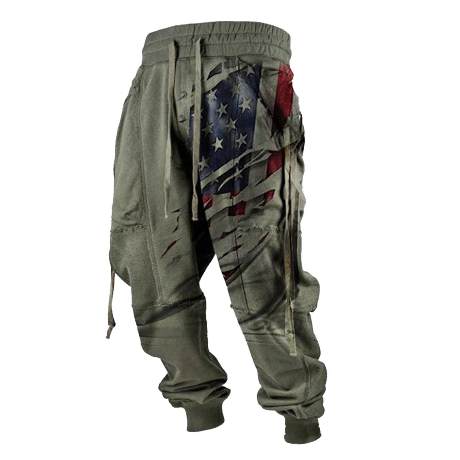 

Мужские повседневные спортивные брюки с принтом, мужские модные флисовые спортивные брюки на шнуровке L серый