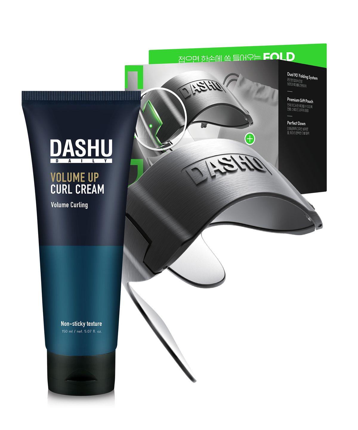 Daily Perfect Down Tech Fold + Daily Volume Up Curl Cream 150ml