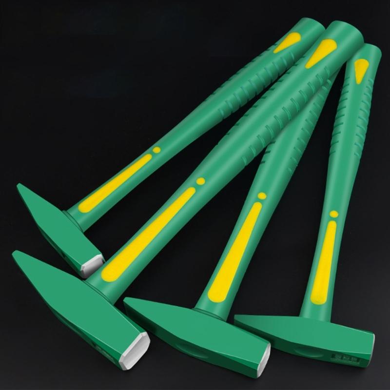 Slagvast Hamer met Antislip Handvat en S/M/L Maat Schokbestendige Hamer voor Bouwveiligheid Multitool