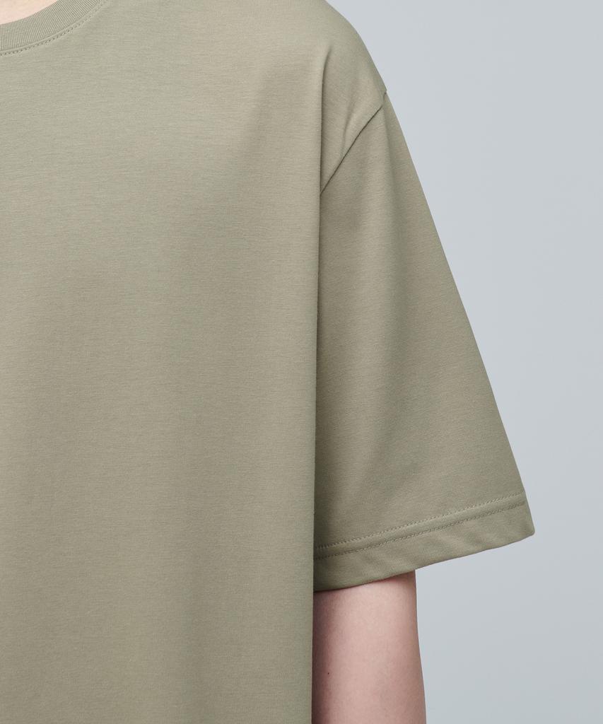 MUSINSA STANDARD [Cooltandard] Relaxed Fit Crew Neck T-Shirt [Warm Sand]