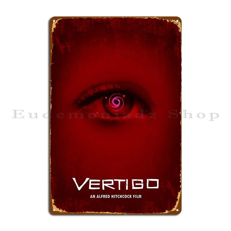 Vertigo Bokev Metal Plaque Printed Garage Pub Pub Plates Wall Decor Tin Sign Poster