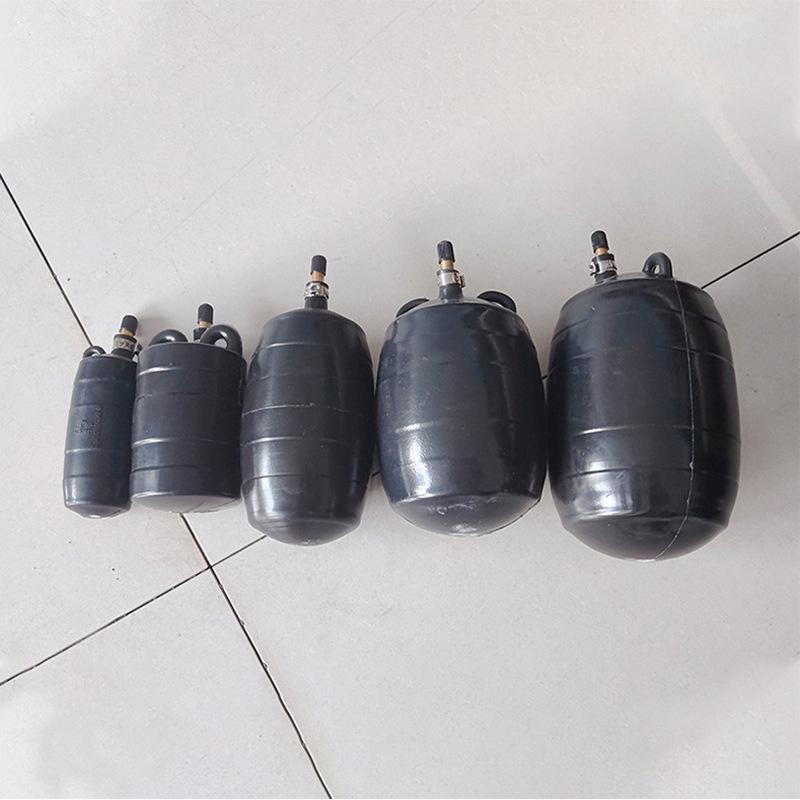 Fit 50 75 110 160 200mm Pipe Natural Rubber Drain Air Bag Inflatable Bung Stop Plug Block Sturdy Easy to Use Plumbing Test Plug