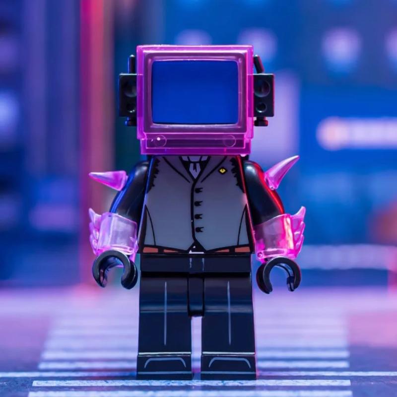 

Большой Размер Новый Скибиди Туалет Коробка Конструктор Большой Титан Камерамэн Спикермэн Мини Экшн Фигурка Игрушки