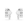 Swarovski Rhodium Hoop Earrings 5753572