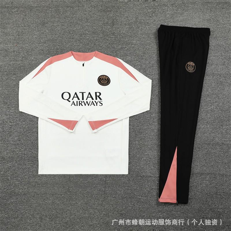 Men Women Long Sleeve Football Training Suit Winter Soccer Warm-Up Kit Performance Sportswear