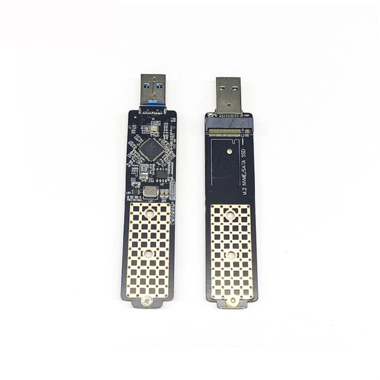 M.2 NVME USB 3.1 Adapter M-Key M.2 PCIe Hard Drive Converter Reader High Performance Expansion Card for 2242 2260 2280
