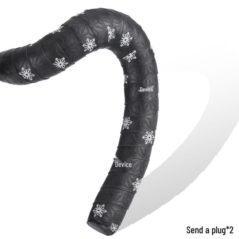 Chrysanthemum Shock-Absorbing Non-slip Silicone Handlebar Tape for Mountain & Road Bikes
