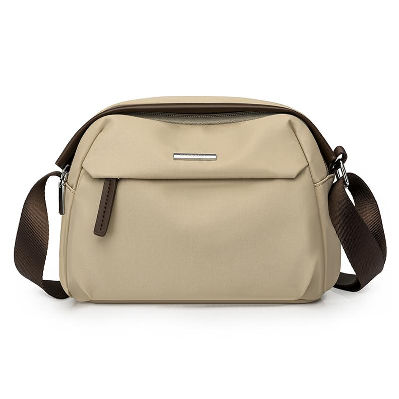 Crossbody Bag Women's Commuter Shoulder Bag Water-Repellent Multi-Compartment Large Capacity Mobile Phone Bag