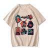 Chainsaw Unisex T Shirt Unisex EU Unisexga Cartoon Pochita Tshirt Japanese Anime Makima Harajuku Graphic Tees Clothing Tops Tshirt