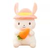 Cute Bunny Plushy With Q Version Cuddly Animal Toys Sleeping Pillow Toy