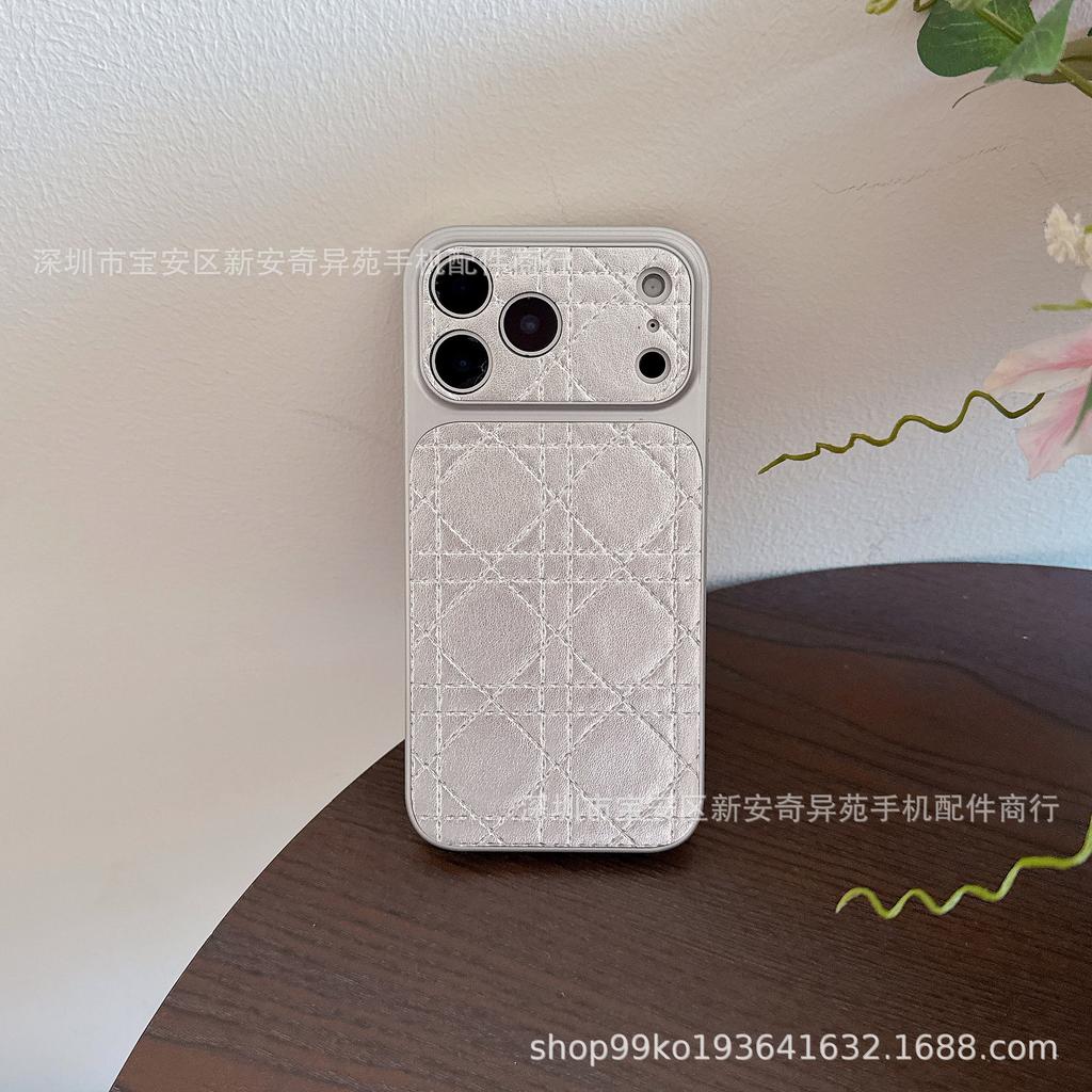 Rhombus Protective Case Is Suitable for iPhone17promax Anti-drop Apple Mobile Phone Case, Which Is Dedicated To iPhone17.