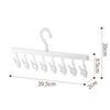 Portable Plastic Drying Rack with Clips