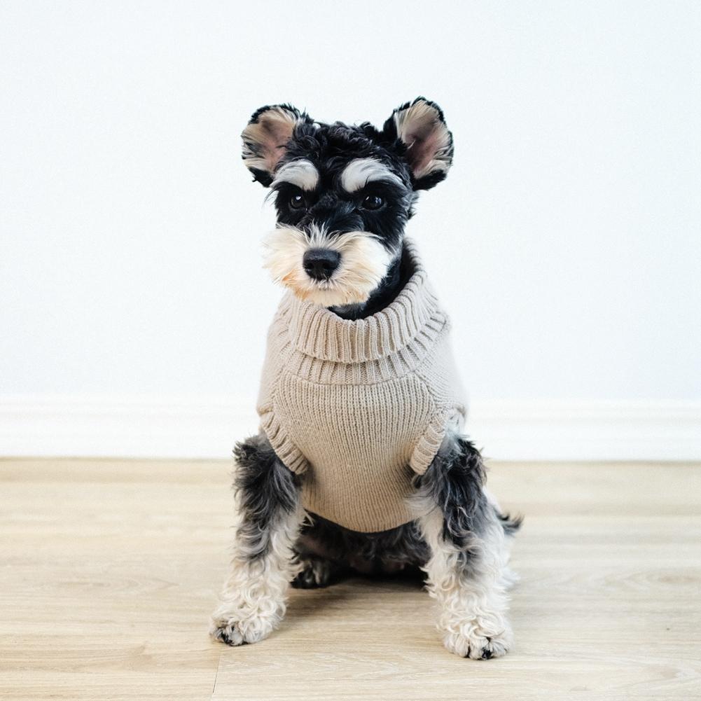 Pet Cats And Dogs Autumn And Winter Simple Elastic Three-Dimensional Cable Sweater