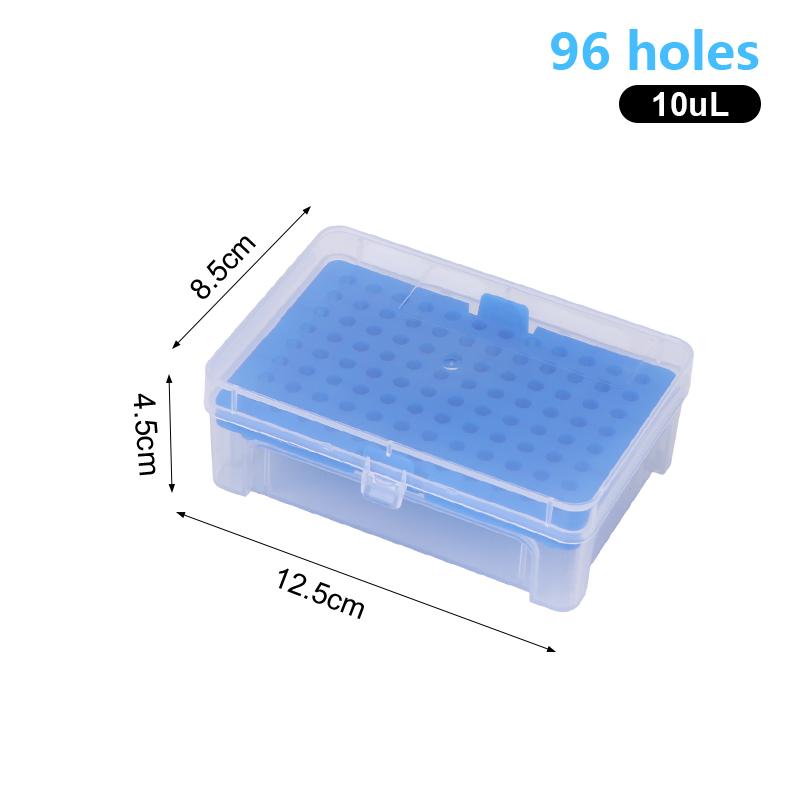 10Ul/200Ul/1Ml/5Ml/10Ml Plastic Laboratory Pipettor Tip Box For Experiment Pipette Tip Holder Box Micropipette Plastic Box