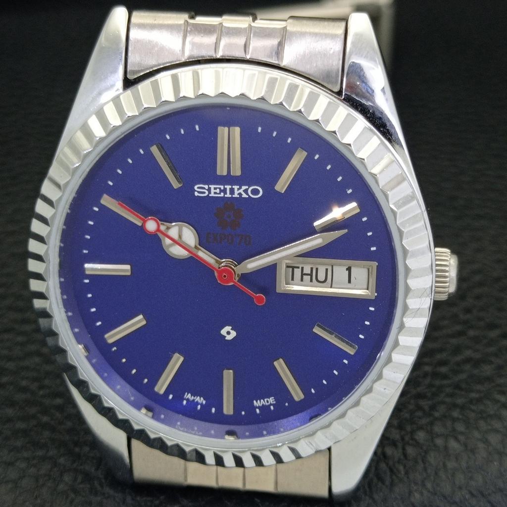 VINTAGE SEIKO EXPO 70 AUTOMATIC 6309A REFURBISHED JAPAN MENS WATCH a441977-4