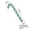 Inflatable Christmas Candy Cane Courtyard Decoration: Festive Outdoor Ornament for Parties