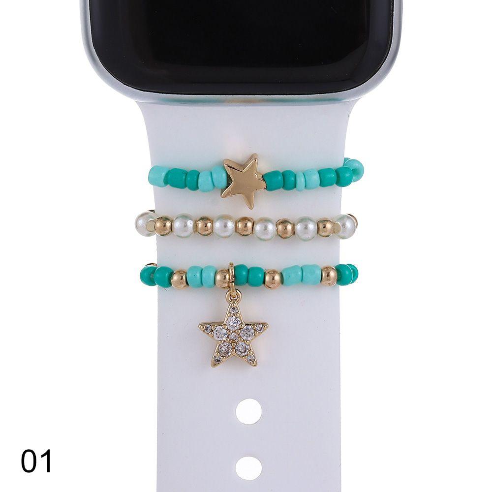 Creative Nails Diamond Wristbelt Charms Strap Accessories Decorative Ring Watch Band Ornament