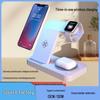Foldable 3-in-1 Wireless Charger for Apple and Samsung Watches
