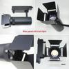 Anti-Glare Four-Leaf Track Light for Hotels, Homes, Museums, and Stores with Light-Blocking Accessories
