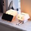 Multifunctional USB Charged Deletes Keycap Night Light Builts In Smartphone Stand 1200mAh Battery Adjustable Illumination