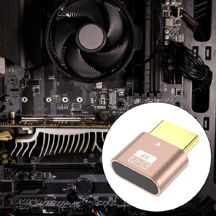 Hot Swappable HDTV Dummy Plugs Virtual Display Adapters for HDTV HDTV DP For Multiple Display Setups