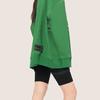WE11DONE Reflective Logo Pullover Green Unisex Tops WD-SS5-19-048-GR