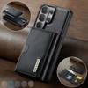 DG.MING-M6 For Samsung GALAXY S26 Ultra Phone Case 2 In 1 Removable PU Leather Card Slot Wallet Cover Holder