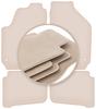 PREMIUM Beige Floor Mats For: Volkswagen Polo IV 9N Hatchback 2001-2009