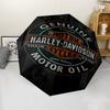 1pc Harley-Davidson Umbrella, Sun Protection, And UV Shielding. It Has Eight Sturdy Ribs for Outdoor Use And Perfect As a Holiday Gift