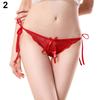 Dámská sexy tanga Kalhotky s otevřeným rozkrokem G-string s krajkovým uzlem Kalhotky Spodní prádlo