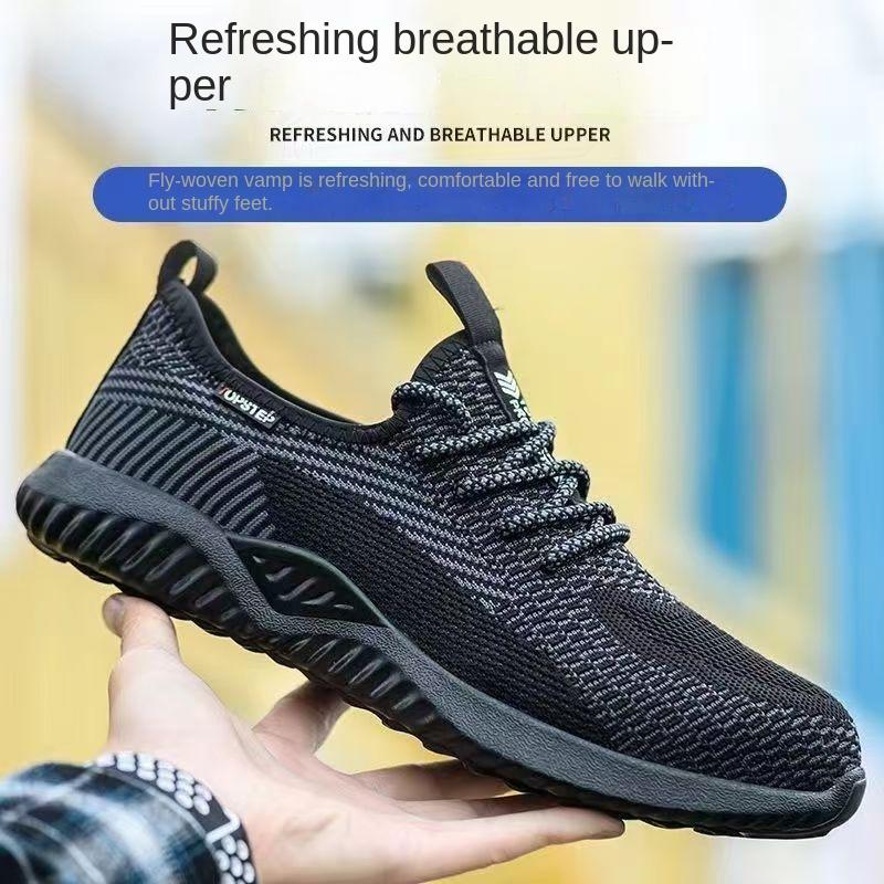 Odporne na uderzenia i przebicia Miękka podeszwa Codzienne buty robocze na budowę Buty do ubezpieczenia pracy